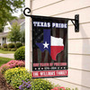 Personalized US State Garden Flag 250 Years Freedom Patriotic Custom Family Name