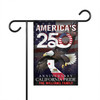 Personalized US State Patriotic Eagle Garden Flag 250th Anniversary 1776-2026