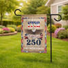 Personalized 1776 Patriotic Eagle Garden Flag 250 Years of Freedom Decor