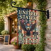 Personalized United States 250 Years 1776-2026 Flag