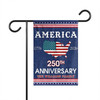 Personalized America 250th Anniversary Garden Flag 1776-2026 Patriotic Decor