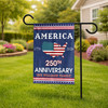 Personalized America 250th Anniversary Garden Flag 1776-2026 Patriotic Decor