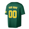 Custom Green-Yellow Baseball Jersey - Personalized Name & Number - Adults & Kids