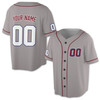 Custom White -Maroon Baseball Jersey - Personalized Name & Number - Adult, Youth, Kid