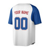 Custom White Blue Red Baseball Jersey Personalized Name Number For Adults Youths Kids