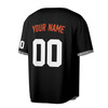Custom Solid Orange and White ,Camo Trim Baseball Jersey - Personalized Name & Number - Adult, Youth, Kid