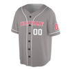 Custom Red  White Trim Baseball Jersey - Personalized Name & Number - Adult, Youth, Kid