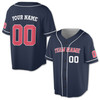 Custom Red  White Trim Baseball Jersey - Personalized Name & Number - Adult, Youth, Kid