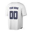 Custom Solid Navy Text Baseball Jersey - Personalized Name & Number - Adult, Youth, Kid.