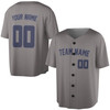 Custom Solid Navy Text Baseball Jersey - Personalized Name & Number - Adult, Youth, Kid.