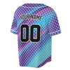 Custom Pink Dot Ombre Baseball Jersey - Personalized Name & Number - Adult, Youth, Kid