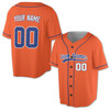 Custom Pinstripe with Teal Piping Baseball Jersey - Personalized Name & Number - Adult, Youth, Kid.