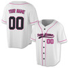 Custom Pinstripe with Teal Piping Baseball Jersey - Personalized Name & Number - Adult, Youth, Kid.