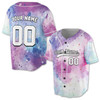 Custom  Watercolor Baseball Jersey - Personalized Name, Team & Number - Adult, Youth, Kid