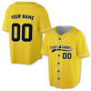 Custom Muticolor Trim Baseball Jersey - Personalized Name, Team & Number - Adult, Youth, Kid
