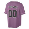 Custom Teal Diagonal Stripes Baseball Jersey - Personalized Name, Team & Number - Adult, Youth, Kid