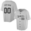 Custom Teal Diagonal Stripes Baseball Jersey - Personalized Name, Team & Number - Adult, Youth, Kid
