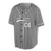 Custom Lime White Pinstripe Baseball Jersey - Personalized Name, Team & Number - Adult, Youth, Kid