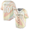 Custom Blue Purple Tie Dye Baseball Jersey - Personalized Name, Team & Number - Adult, Youth, Kid