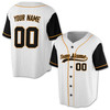 Custom White Black Pinstripe Baseball Jersey - Personalized Name, Team & Number - Adult, Youth, Kid