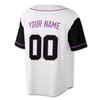 Custom White Black Pinstripe Baseball Jersey - Personalized Name, Team & Number - Adult, Youth, Kid