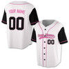 Custom White Black Pinstripe Baseball Jersey - Personalized Name, Team & Number - Adult, Youth, Kid