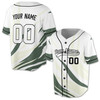 Custom Navy Teal Dynamic Wave Baseball Jersey - Personalized Name, Team & Number - Adult, Youth, Kid