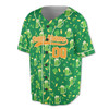 Custom St. Patrick's Day Beer Mug & Gold Coin Clover Baseball Jersey - Personalized Name, Team Name & Number - Adult, Youth, Kid