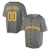 Custom Black Gold Baseball Jersey - Personalized Name, Team Name & Number - Adult, Youth, Kid