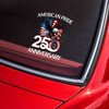 American Pride 250th Anniversary 1776-2026 USA Eagle Car Window Vinyl Decal