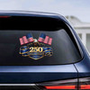USA 250 Years 1776-2026 Patriotic Eagle Flag Shield Flower Car Vinyl Decal