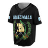 Customize Name Guatemala Flag coat of arms 3D Baseball Jersey Size S-5XL