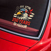 250 Years of Freedom Golden Key Car Decal