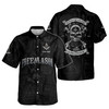 Masonic Freemason Sons of Light Skull Button Down Shirt S-5XL