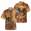 Custom Name USA 250 Years 1776-2026 Patriotic Button Down Shirt S-5XL