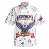 America 250 Years 1776-2026 Patriotic Button Down Shirt S-5XL