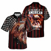 Custom Name USA 250 Years 1776-2026 Fire Eagle Button Down Shirt S-5XL