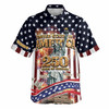 USA 250th Statue of Liberty Patriotic Celebration Button Down Shirt S-5XL