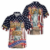 USA 250th Statue of Liberty Patriotic Celebration Button Down Shirt S-5XL