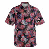 Tropical America 250th Anniversary Floral Patriotic Button Down Shirt S-5XL