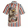 Vintage 250 Years of Freedom America Eagle Patriotic Button Down Shirt S-5XL