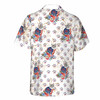 Custom Pet Picture 250 Years of America Patriotic Button Down Shirt S-5XL