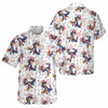 Custom Picture Uncle Sam 4th of July Shirt, Funny Personalize Face USA Gift Button Down Shirt S-5XL