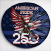 American USA Anniversary 250th Years of Freedom Spare Tire Cover