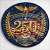 USA 250th Anniversary Golden Eagle America Spare Tire Cover