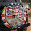 Patriotic 250th Anniversary Years of Freedom USA Spare Tire Cover