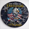 Celebration 250 Years of Freedom Fireworks Eagle Spare Tire Cover