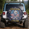 Celebration 250 Years of Freedom Fireworks Eagle Spare Tire Cover