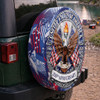 Celebration USA 250th Anniversary Liberty Eagle Torch Spare Tire Cover