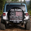 We The People American 250th Anniversary Liberty Spare Tire Cover